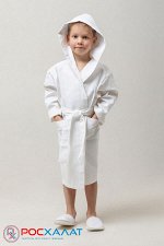 Детский вафельный халат с капюшоном В-07 (9)