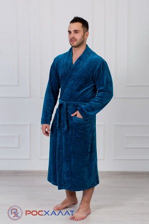 Мужской велюровый халат с шалькой ВМ-03 (8)