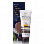 Petitfee Очищающая маска с вулканическим пеплом и морской солью Jeju Volcanic Clay Blackhead Mask