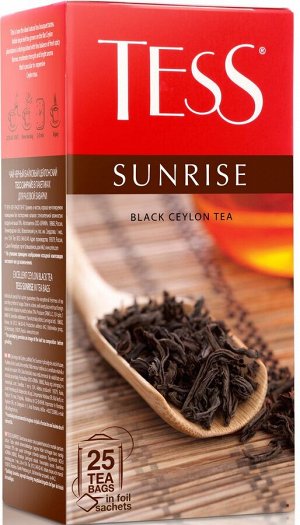 Чай Тесс Sunrise  black tea 25пак