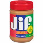 Арахисовая паста JIF Пинат Батер 454гр