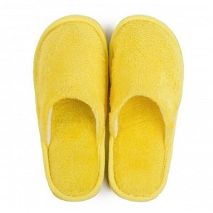 Тапочки женские цвет жёлтый, размер 36-37 (реальный размер 36-37)