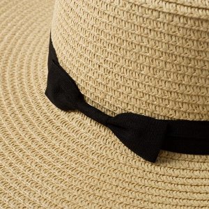 Шляпа женская MINAKU &quot;Summer&quot; цвет бежевый, р-р 56-58