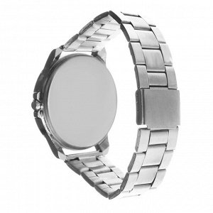 Часы наручные "Тоничи", d=4.5 см, классические, хром, ремешок 18 мм