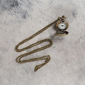 Карманные кварцевые часы «Птица со стрелой», на цепочке 80 см