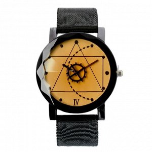 Часы наручные женские "Мартола", циферблат d=3.3 см, черные