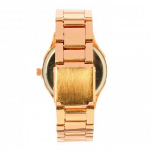 Часы наручные женские "Ольвидо", циферблат d=3.2 см микс, золото