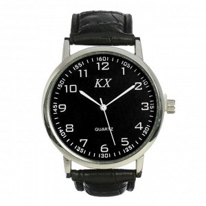Часы наручные мужские "KX -  классика", d=3.8 см, микс