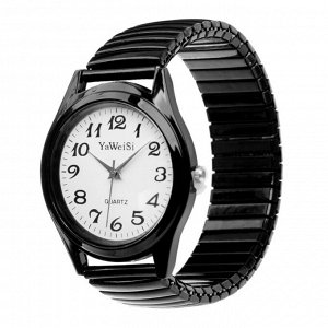 Часы наручные женские "YaWei", браслет "резинка", микс
