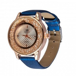 Часы наручные женские "Фелиция", циферблат d=3.2 см, микс,  золото