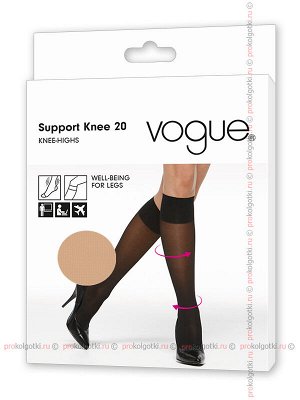 VOGUE, art. 33400 SUPPORT 20 knee-highs