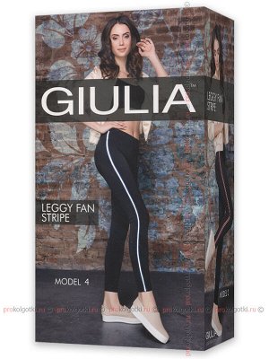 GIULIA, LEGGY FAN STRIPE model 4