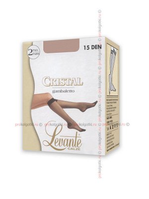 LEVANTE, CRISTAL 15 gambaletto, 2 paia