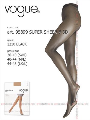 VOGUE, art. 95899 SUPER SHEER 8 3D