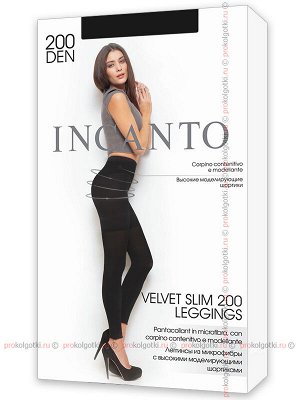 INCANTO, VELVET SLIM 200 leggings