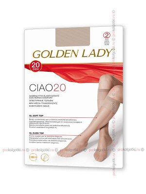 GOLDEN LADY, CIAO 20 gambaletto, 2 paia
