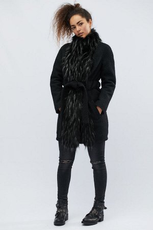Зимнее пальто LS-8765-8 Черный