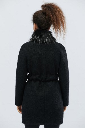 Зимнее пальто LS-8765-8 Черный