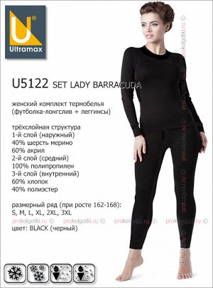 Ultramax, u5122 set lady barracuda