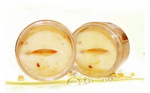 Nj Cosmetics Тканевые патчи для глаз, омолаживающие, от морщин с экстрактом Золотого Османтуса, 80 шт