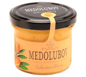 Крем-мёд Медолюбов с облепихой 125мл