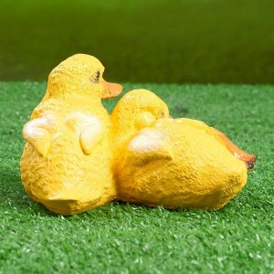Садовая фигура "Утята" 14х9см