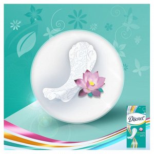 DISCREET  Ежедневные гигиенические прокладки Deo Water Lily Multiform (100 шт.)