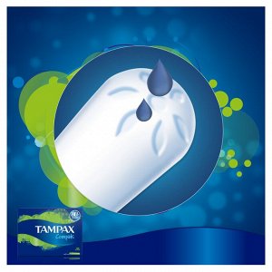 TAMPAX Compak Тампоны женские гигиенические с аппликатором Super Duo 16шт ПрепакКороб