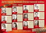 Плакат А2 &quot;Дети-герои Великой Отечественной войны&quot;