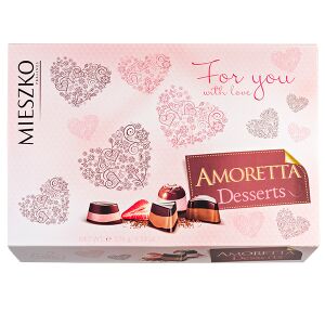 Конфеты MIESZKO AMORETTA DESSERTS 276 г 1 уп.х 7 шт.