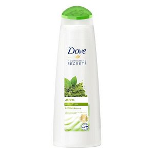 NEW Шампунь DOVE 380мл Детокс с Матча и рисовым молоком Nourishing Secrets