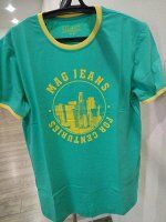 Футболка мужская  MAG JEANS бирюзовая