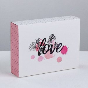Коробка для сладостей Love, 20 x 15 x 5 см