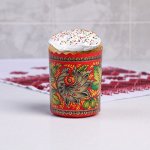 Форма бумажная для кулича «Хохлома», 70*85 мм, МИКС