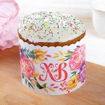Пасхальный ободок для кулича «Цветочный», 32.2 ? 9 см
