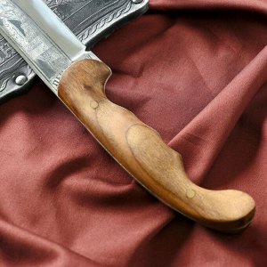Нож туристический "Печенег" вощеный орех, сталь 40х13
