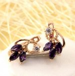 Серьги позолота  H01-5665