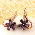 Серьги позолота  H01-5712