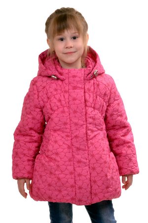 Куртка Цвет: Розовый Материал: Плащевка Описание: Утеплитель - синтепон 200 гр. Ткань верха - 100% п/э, Подклад - 100% п/э.