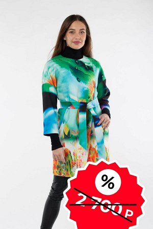 Пальто женское демисезонное (пояс) SALE