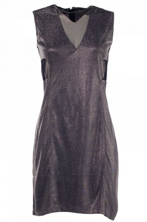 Женское платье мини малиновый 247498 размер 42, 44