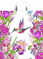 Пакет Колибри в ирисах 42*38 9233
