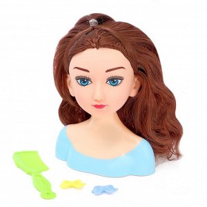 Кукла-манекен для создания причёсок «Виктория» с аксессуарами, МИКС