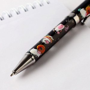 Ручка подарочная "Мечтай! Единорог", металл