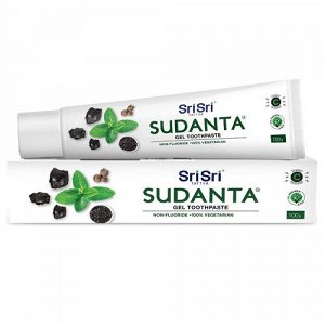 Зубная паста гелевая Суданта Шри Шри Таттва Sudanta Gel Sri Sri Tattva 100 гр.