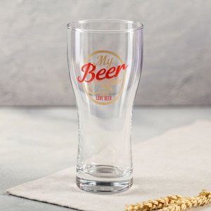 Пивной бокал &quot;My beer&quot; 570 мл