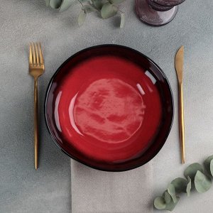 Тарелка «Rosa rossa», 1 л, d=21,5 см