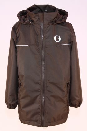 Черный Куртка спортивного кроя на флисовом подкладе . Использована непромокаемая плащевая ткань FITSISTEM, Dewspo 240, Taslan 185, современный легкий утоплитель- Termofinn, рукава на резинках. Наружня