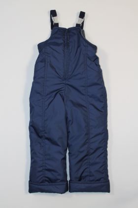 Синий Зимние брюки из плащевой непромокаемой ткани отлично подойдут для активных прогулок на свежем воздухе в холодную погоду зимой. Подклад из мягкого флиса до середины бедра  сохряняет тепло, а Тафе