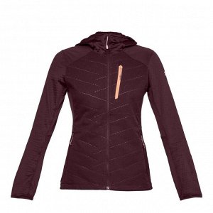 Куртка женская Модель: UA CGR Exert Jacket Dark Maroon / / Peach Horizon Бренд: Un*der Arm*our